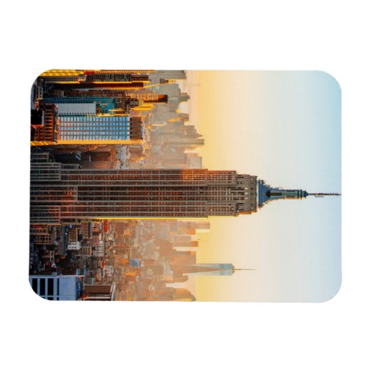 Sunset Over New York Magneet (Horizontaal)