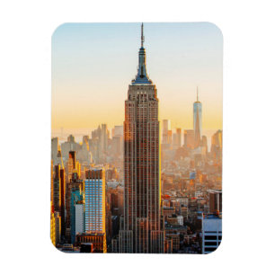 Sunset Over New York Magneet