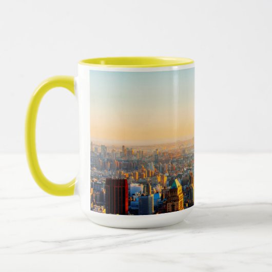 Sunset Over New York Mok (Links)