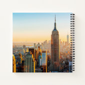 Sunset Over New York Notitieboek (Achterkant)