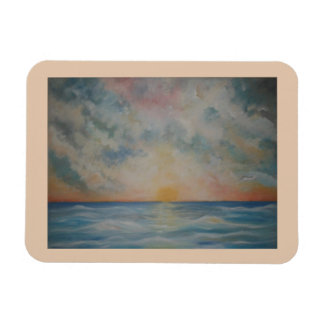 Sunset over Ocean Kitchen magnet Magneet