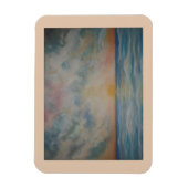 Sunset over Ocean Kitchen magnet Magneet (Verticaal)