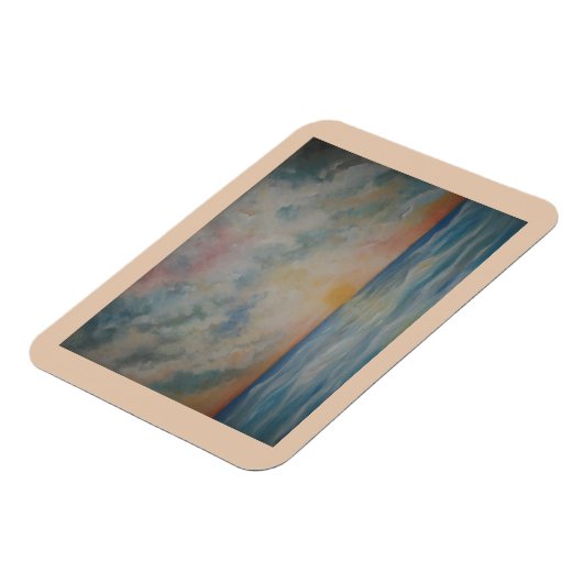 Sunset over Ocean Kitchen magnet Magneet (Linkerzijde)