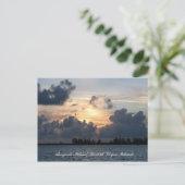 Sunset over Pomato Point Briefkaart (Staand voorkant)