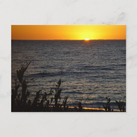 Sunset Over Rottnest Island Briefkaart (Voorkant)