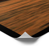 Sunset over Sailboats Poster (Hoek)