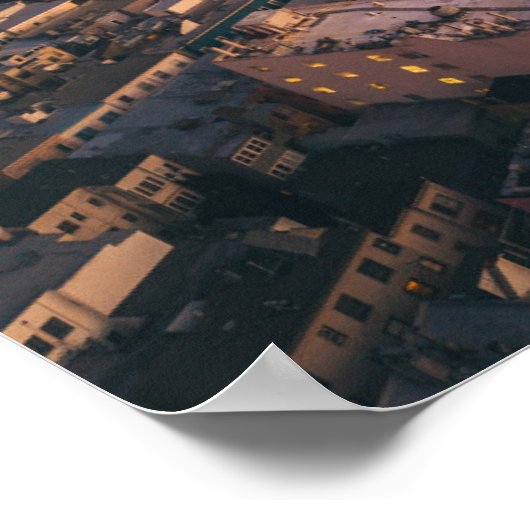 Sunset Over San Francisco Financial District Poster (Hoek)