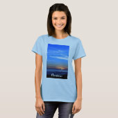 Sunset Over Santa Cruz T-shirt (Voorkant volledig)
