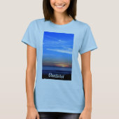 Sunset Over Santa Cruz T-shirt (Voorkant)