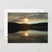 Sunset over Spring Valley Reservoir Briefkaart (Voorkant / Achterkant)