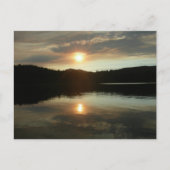 Sunset over Spring Valley Reservoir Briefkaart (Voorkant)