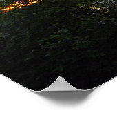 Sunset over Stilwell Pond (16x12) Poster (Hoek)