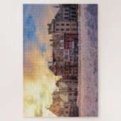 Sunset over street in Riga Jigzaag Puzzle Legpuzzel (Verticaal)
