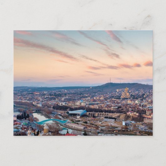 Sunset over Tbilisi Briefkaart (Voorkant)
