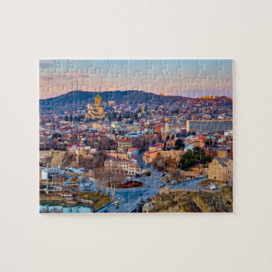 Sunset over Tbilisi Legpuzzel (Horizontaal)
