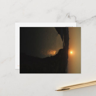 Sunset Over the Black River Briefkaart