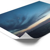 "Sunset Over the Pamlico Sound" Poster (Hoek)