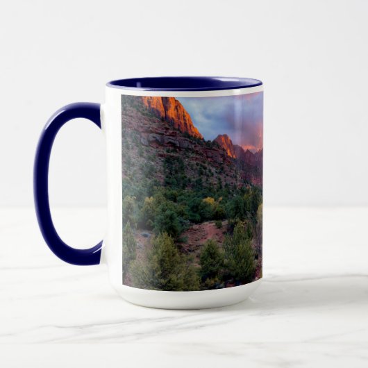 Sunset Over the Watchman Mok (Links)