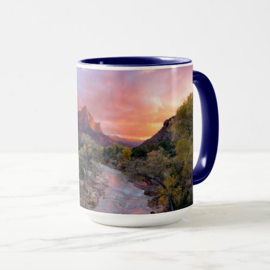 Sunset Over the Watchman Mok (Voorkant rechts)