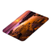 Sunset-over-tidepools, Hawaii Magneet (Linkerzijde)