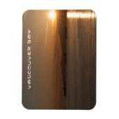 Sunset over Vancouver Bay - Canada Magneet (Verticaal)