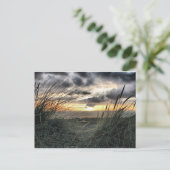 Sunset Over Wales Briefkaart (Staand voorkant)