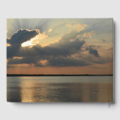 Sunset over Water Begrafenis of Memorial Gastenboe Gastenboek (Achterkant)