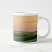 Sunset over Wheat Fields | Staat Washington Grote Koffiekop (Rechts)