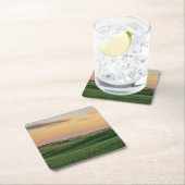 Sunset over Wheat Fields | Staat Washington Kartonnen Onderzetters (Insitu)