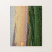 Sunset over Wheat Fields | Staat Washington Legpuzzel (Verticaal)