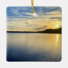 Sunset Over Wildcat Lake Keramisch Ornament