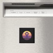 Sunset Overdosis Awareness Gift Magneet (Insitu (Vaatwasser))