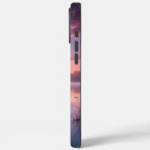 Sunset Paarse Lake Landschap Drie Case-Mate iPhone Case (Achterkant / Links)