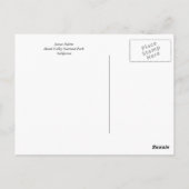 Sunset Palette Briefkaart (Achterkant)