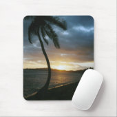 Sunset Palm Mousepad Muismat (Met muis)