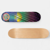 Sunset Palm Skateboard (Horizontaal)