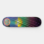 Sunset Palm Skateboard (Horizontaal)