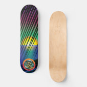Sunset Palm Skateboard (Voorkant)