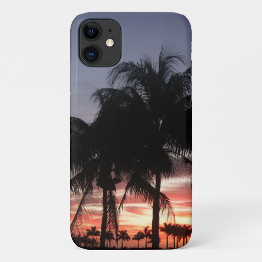 Sunset Palm Trees Case-Mate iPhone Case (Achterkant)
