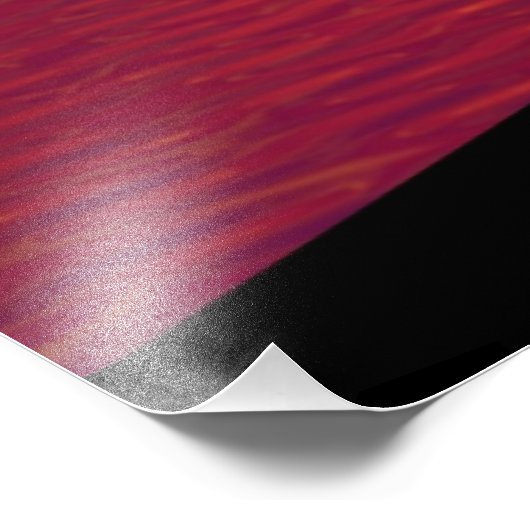 Sunset Palm Trees Silhouette-16514 Foto Afdruk (Hoek)