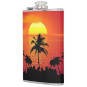 Sunset Palm Trees Silhouette-16515 Heupfles (Links)