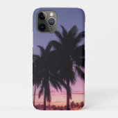 Sunset Palm Trees Silhouette Retro Case-Mate iPhone Case (Achterkant)