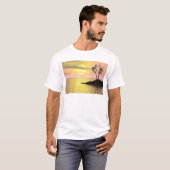 Sunset Palm Trees T-shirt (Voorkant volledig)