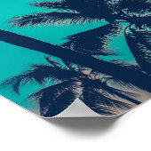 Sunset Palms Art Poster (Hoek)