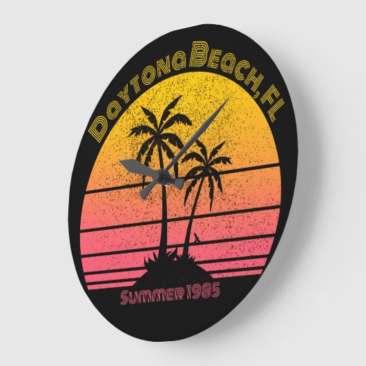 Sunset Palms Daytona Beach Retro Grote Klok (Hoek)