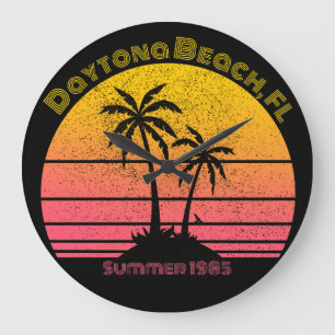 Sunset Palms Daytona Beach Retro Grote Klok