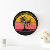 Sunset Palms Daytona Beach Retro Grote Klok (Huis)