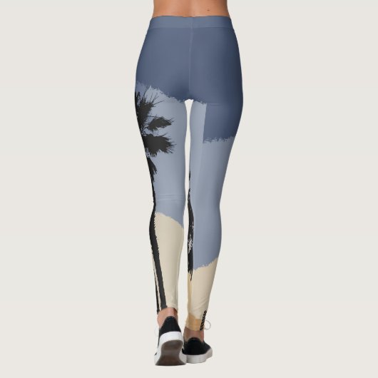 SUNSET PALMS LEGGINGS (Achterkant)