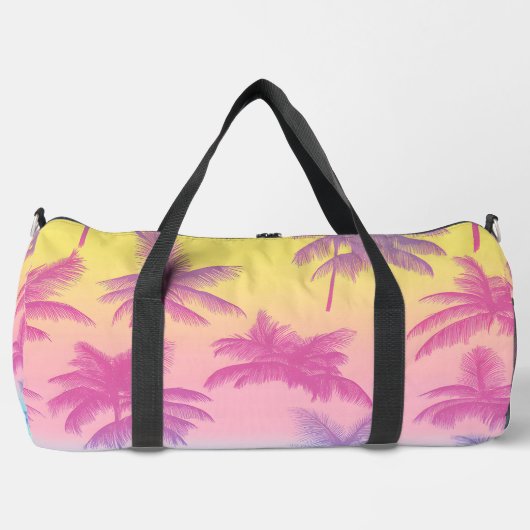 Sunset Palms Reizen Plunjezak (Voorkant)