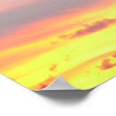 Sunset Palms Tropical Landscape Photography Poster (Hoek)